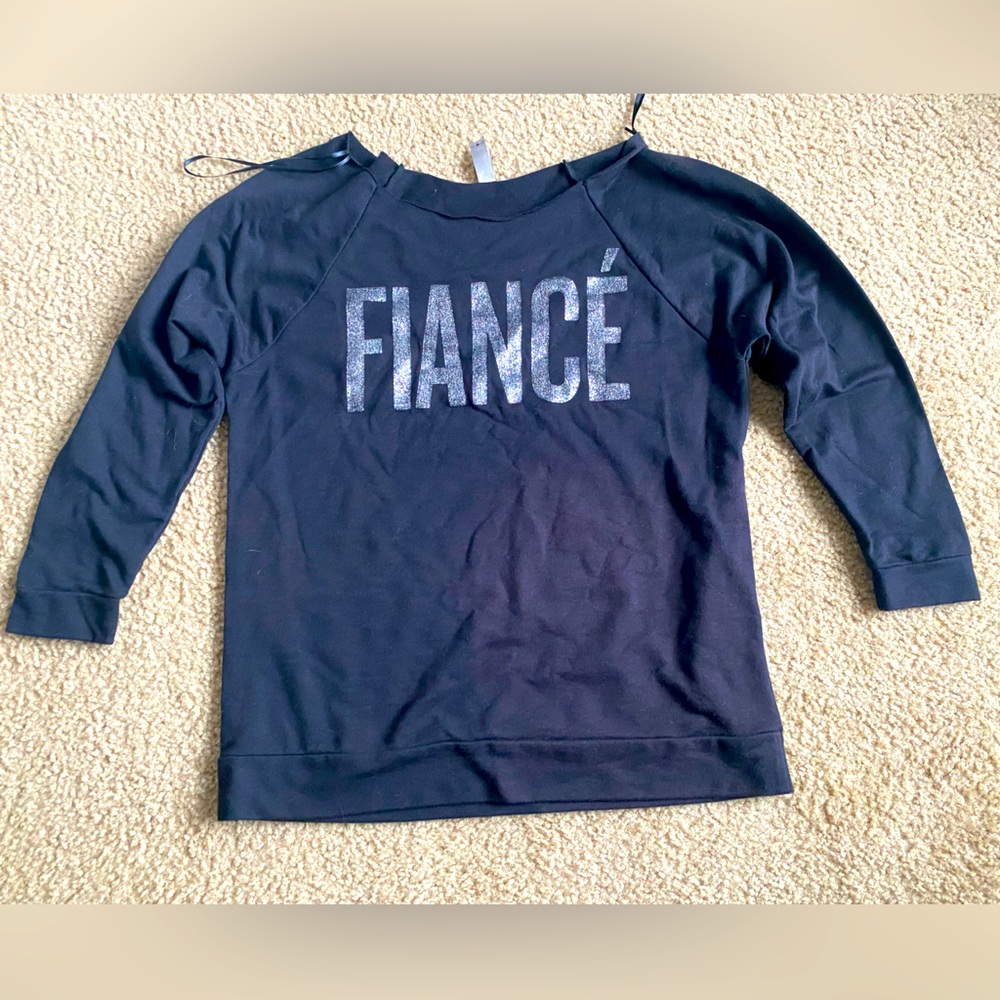 Fiancé Sweater- Glitter